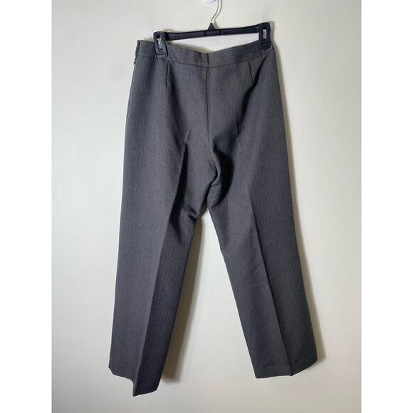 Collections for Le Suit Vintage Grey Straight Leg Pants Sz 6 - Picture 2 of 3